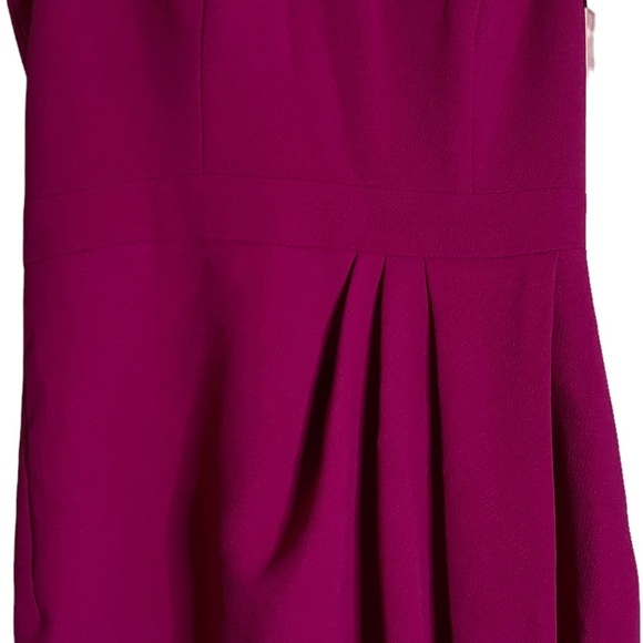 Aqua Formal Strapless Faux Wrap Gown Sweetheart Neckline High Low Hem Pleated 0 - Picture 8 of 15